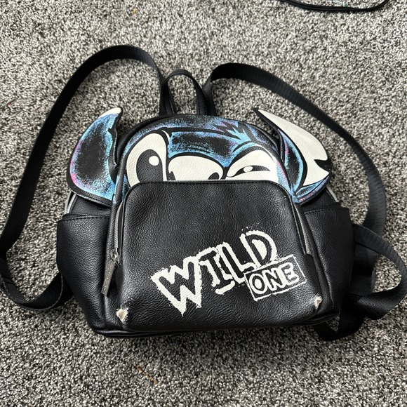 Disney Lilo & Stitch Dani by Danielle Nicole Stitch Wild One Mini Backpack - Picture 1 of 5